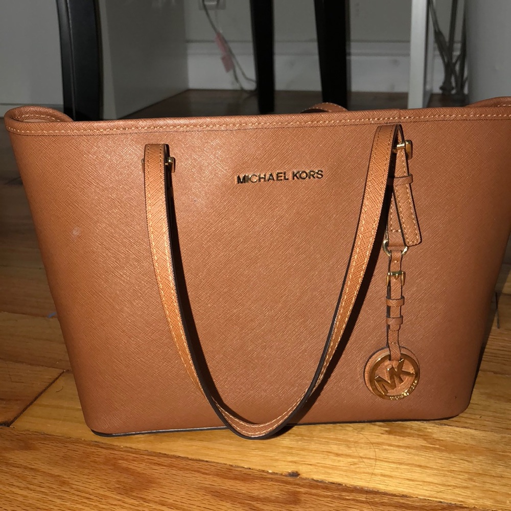 Michael Kors Brown Leather Purse
